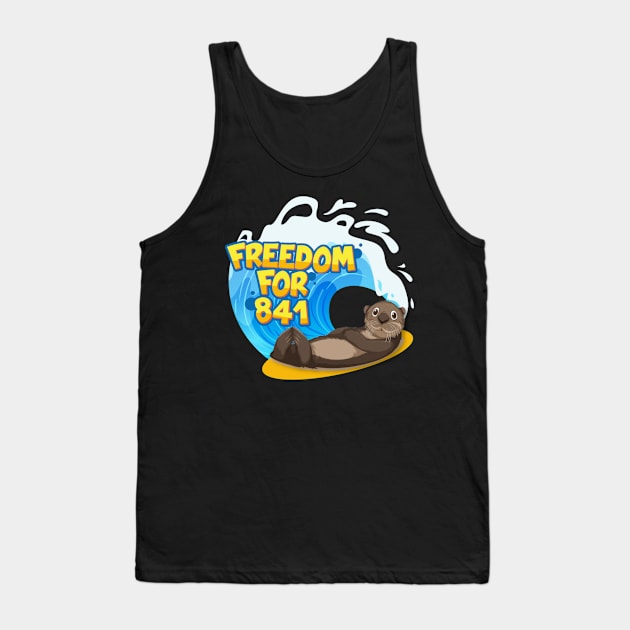 Freedom for 841 Otter Tank Top by kaden.nysti